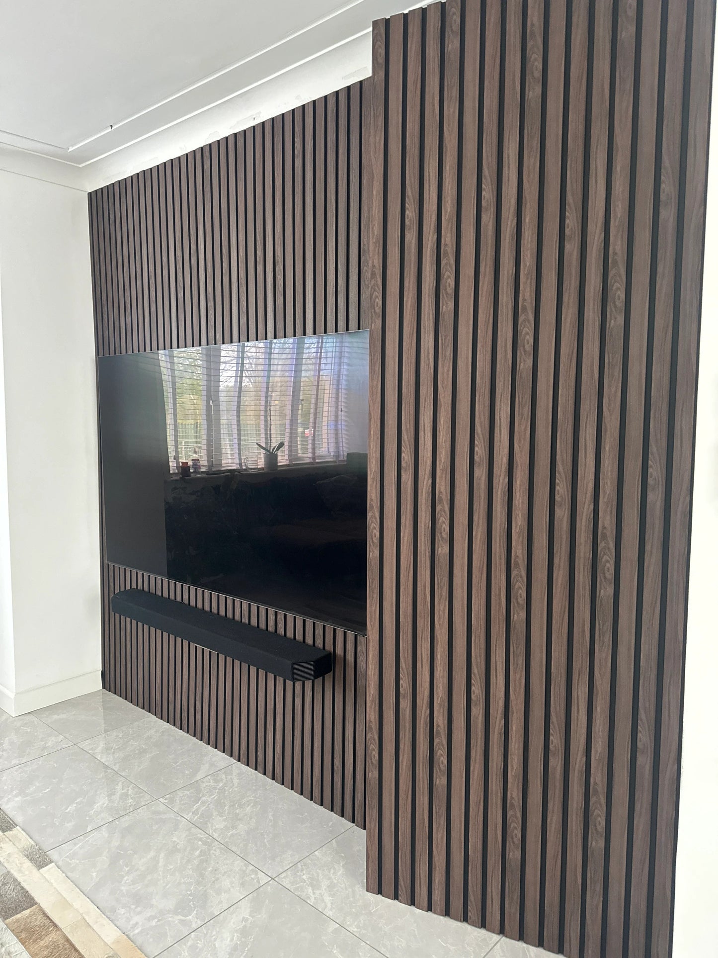 Walnut Slat Wall Panel - Lux Panels™