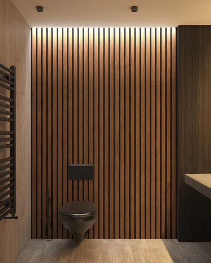 Natural Oak Slat Wall Panel - Lux Panels™