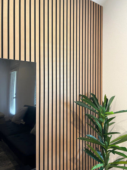 Natural Oak Slat Wall Panel - Lux Panels™
