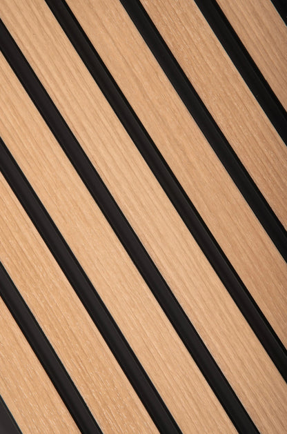 Natural Oak Slat Wall Panel - Lux Panels™