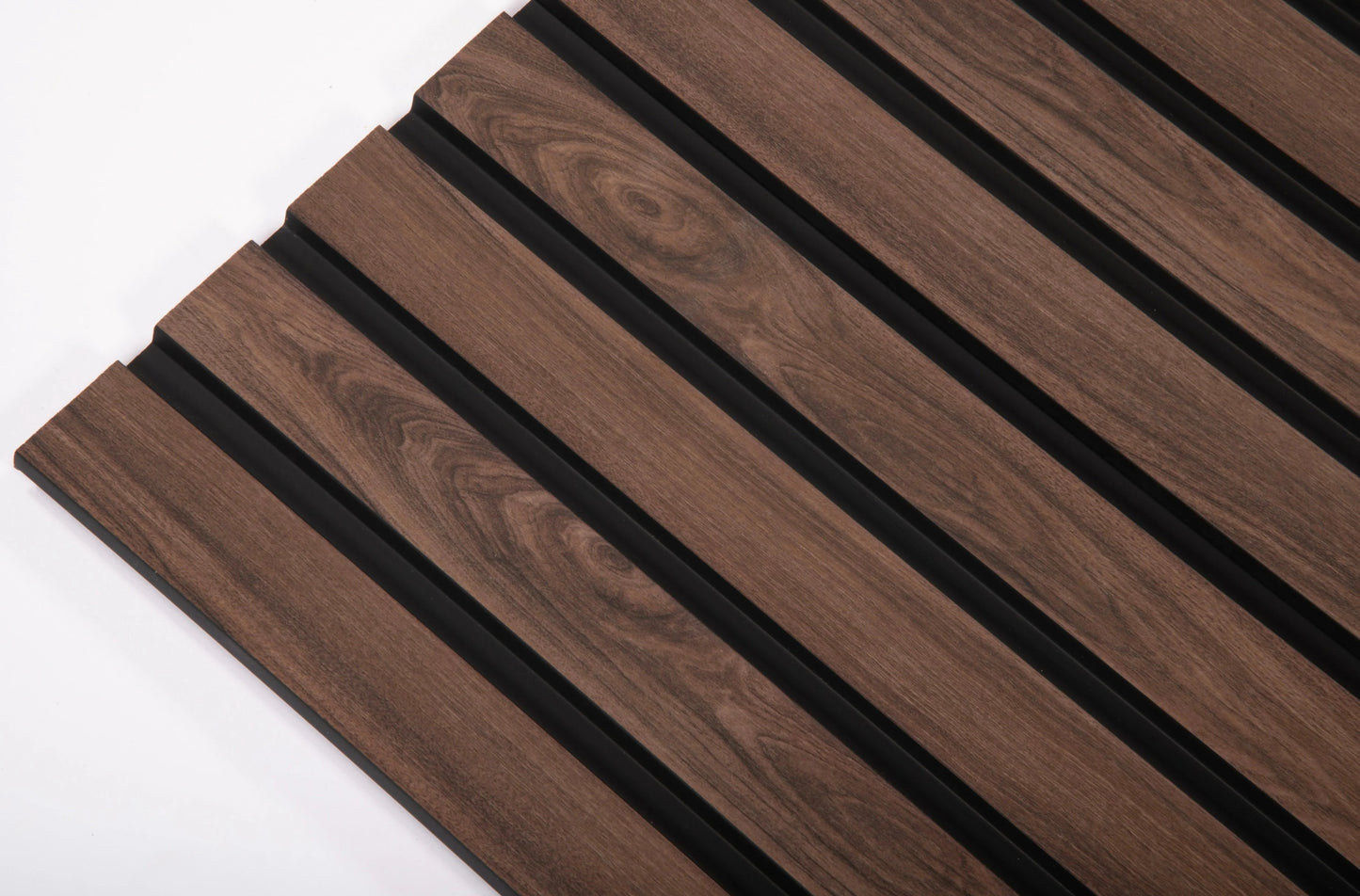 Walnut Slat Wall Panel - Lux Panels™