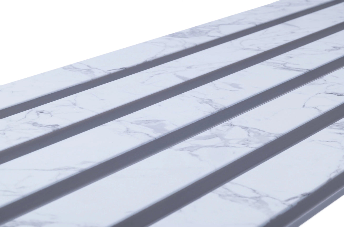 Calacatta Marble Slat Wall Panel - Lux Panels™
