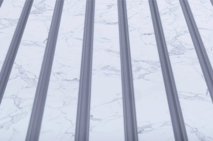 Calacatta Marble Slat Wall Panel - Lux Panels™